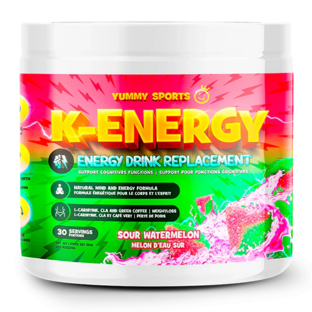 Yummy Sports - K-Energy Pre-Workout, 210g (BAB)