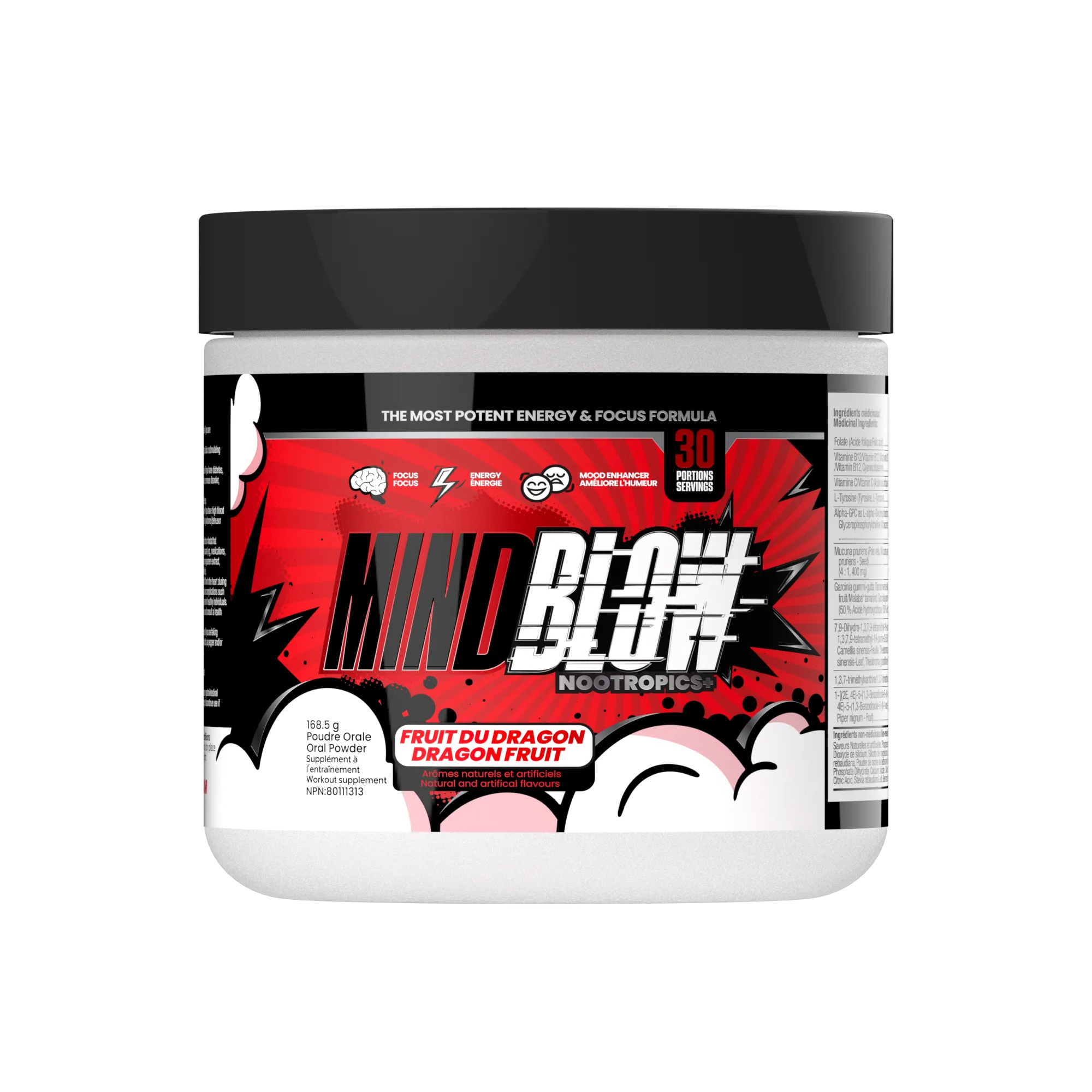 Mind Blow - Energy and Focus, 168.5g (BAB)