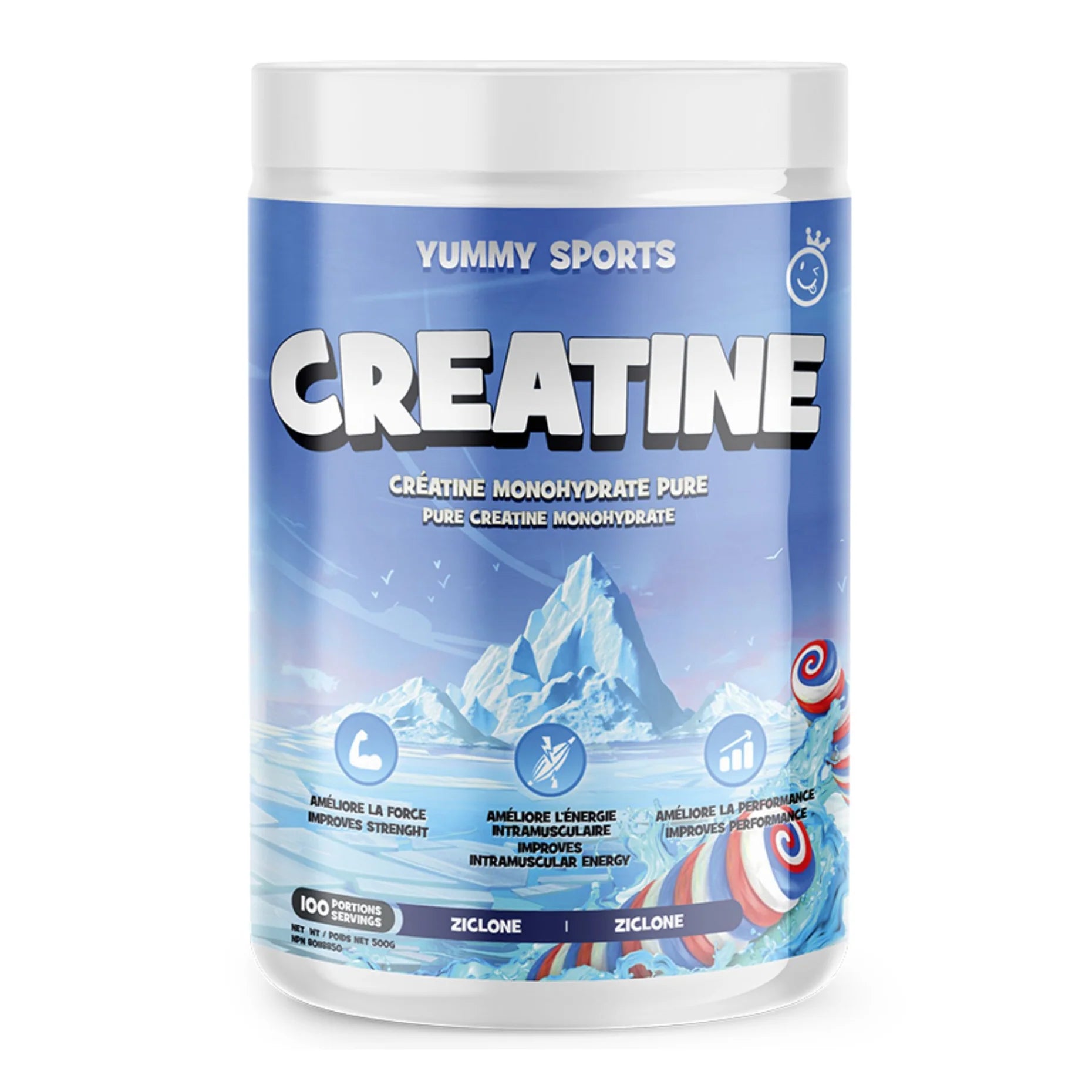 Yummy Sports créatine - 100 portions