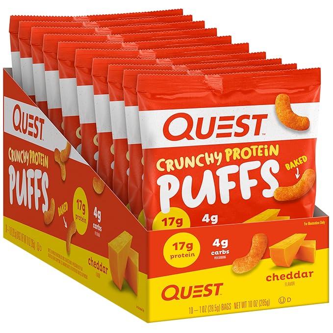 Quest Nutrition - Crunchy Protein Puffs, 28.5g