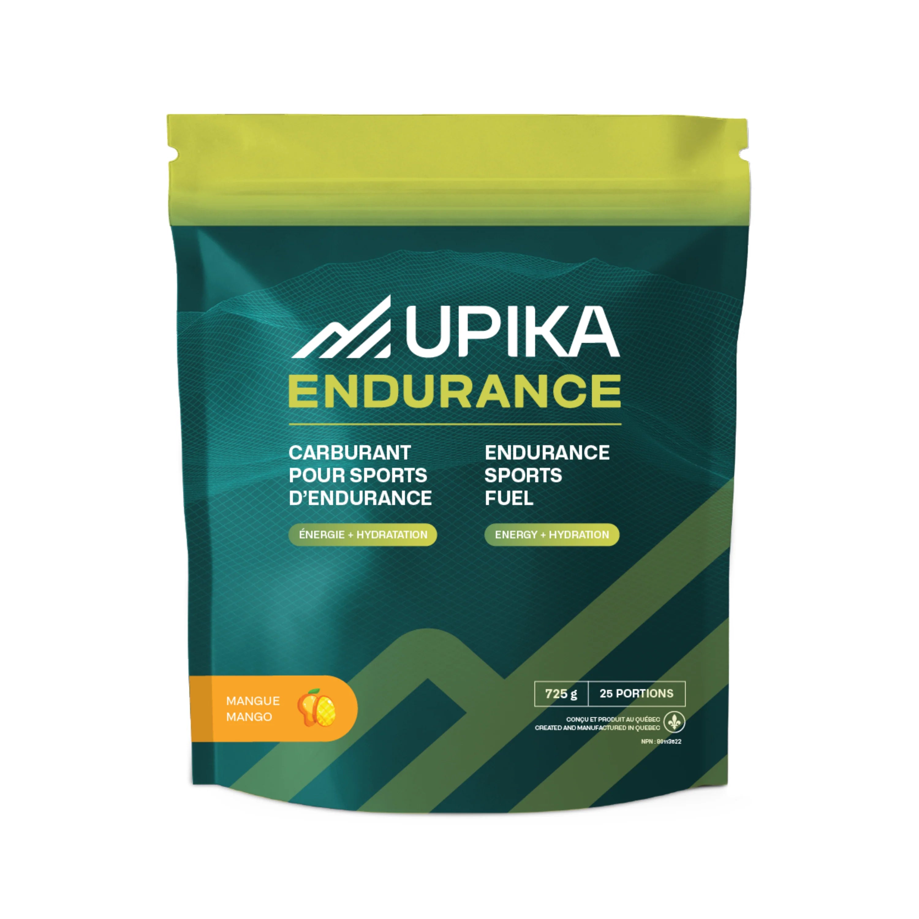 Upika - Endurance (Énergie + Hydratation) - 25 portions