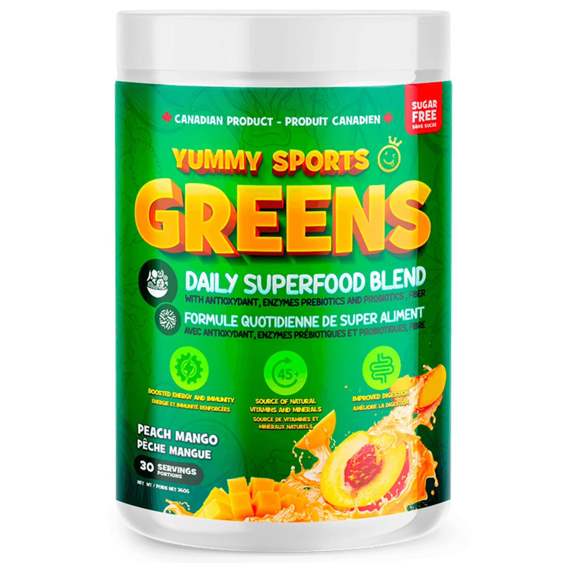 Yummy Sports - Greens, 300g