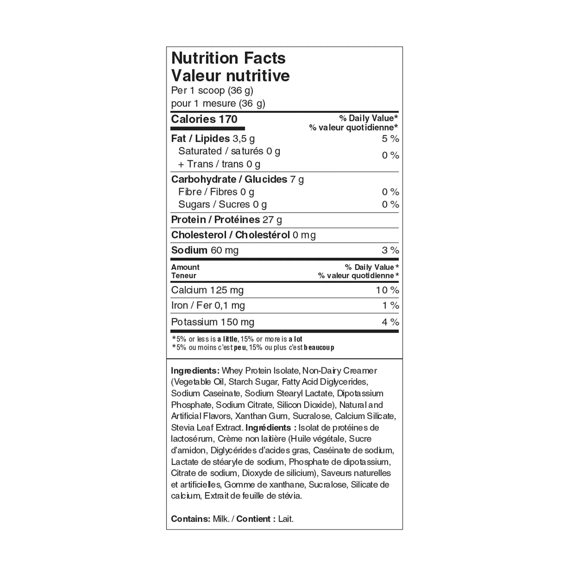 Nova Pharma -Protéine Isolate